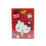Hello Kitty 50K膠套筆記本(彩色內頁)(授權)
