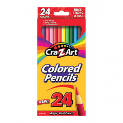 Crazart 24色油性色鉛筆(色彩飽和)(台製外銷)