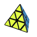 魔方格三階4面三角形魔術方塊(4色)(授權)