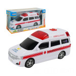 ST台灣配音中型白色救護車(救護車聲音)(品質佳超會跑)_x000D_