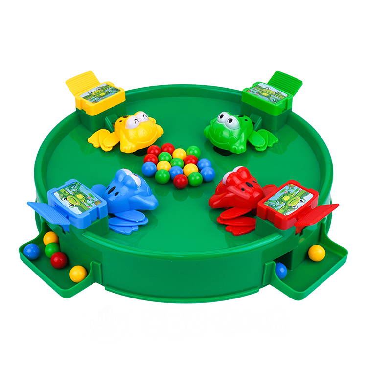 青蛙搶珠盤桌上遊戲(大台)(2-4人親子桌遊)(824)