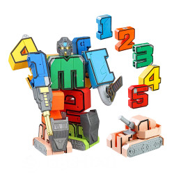 10合3大數字變形機器人(數字0到9放大版)(78873)