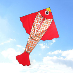 小鯉魚造型風箏(218*150)(全配/附150米輪盤線)
