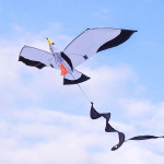 3D立體海鷗造型風箏(140*204)(全配/附150米輪盤線)